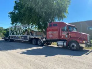 Heavy duty towing truck