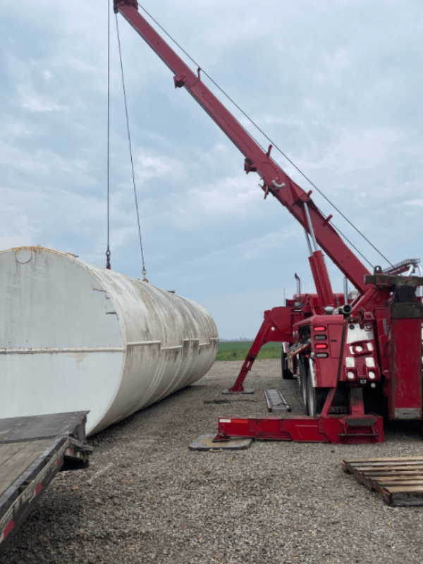 I-35 heavy transport