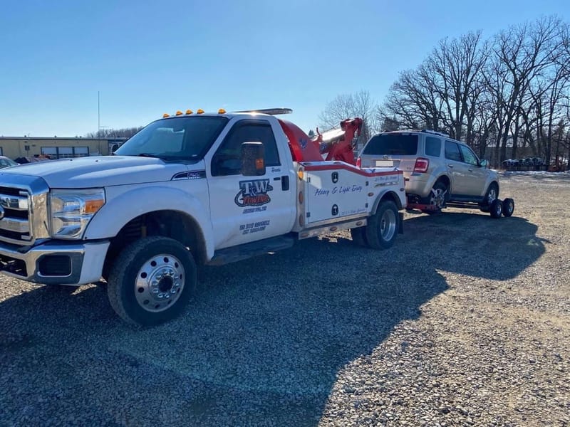 I-35 towing